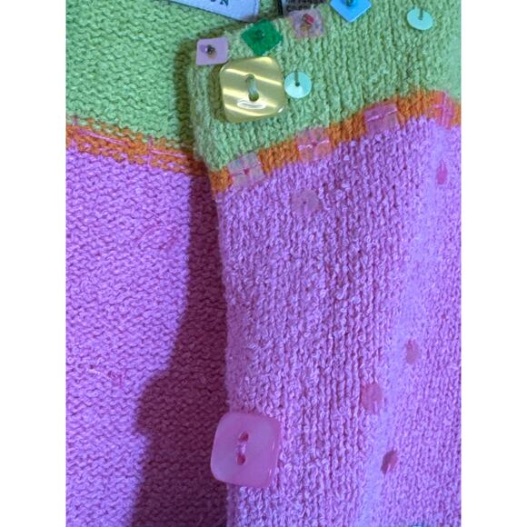 Design Options by Philip and Jane Gordon Small Beach Sweater W Beads & Sequins - Picture 14 of 15